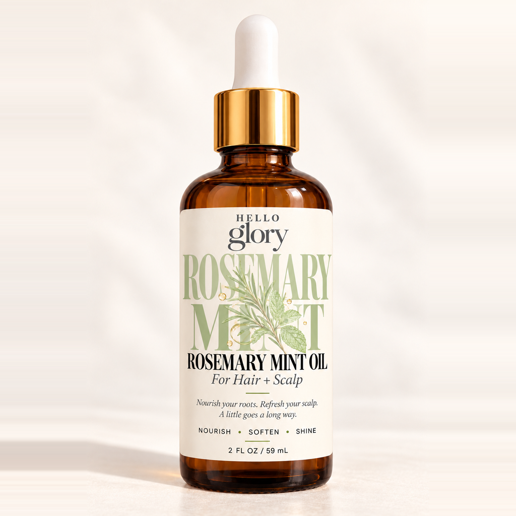 Hello Glory Rosemary Mint Nourishing Hair Oil